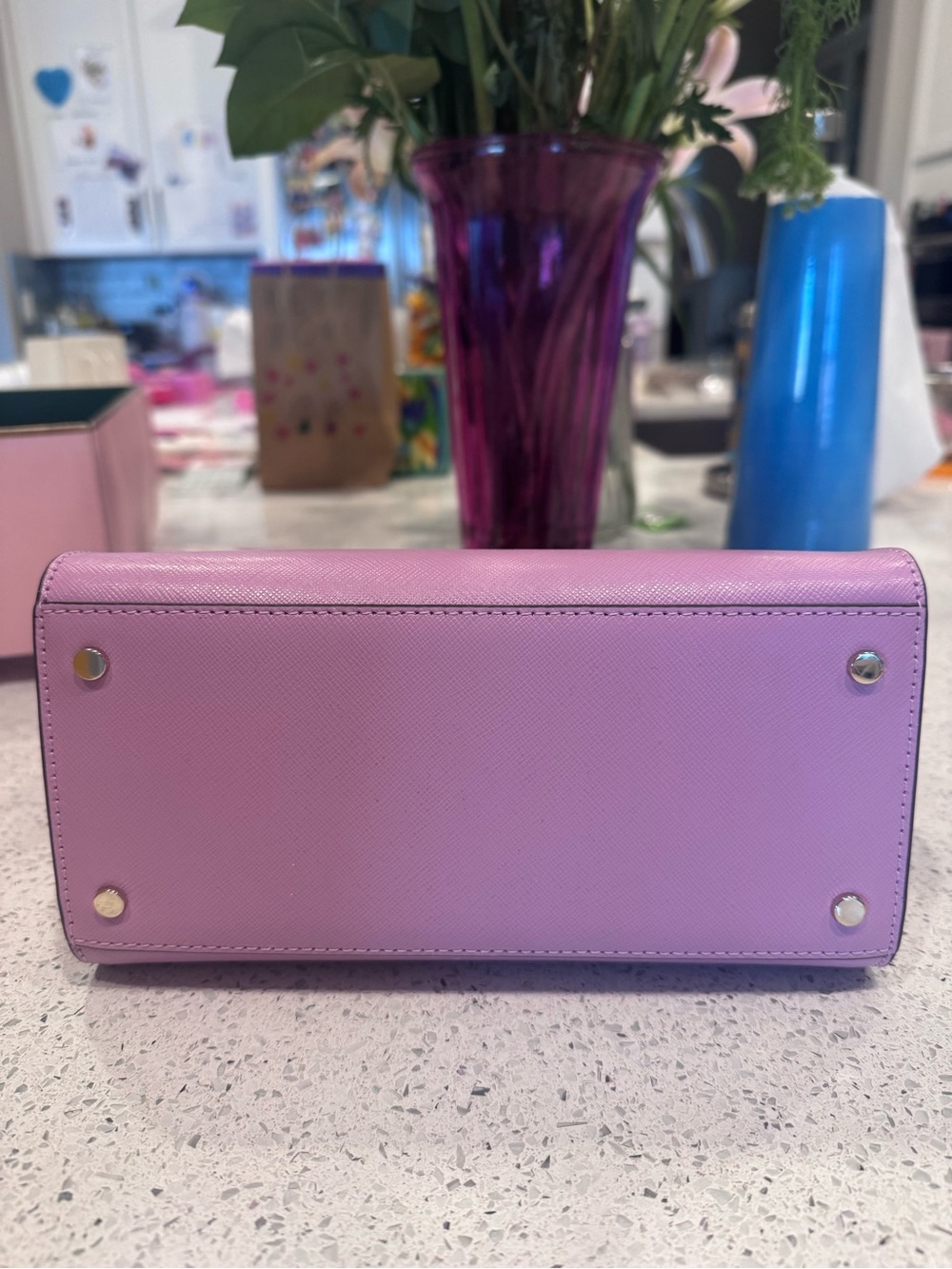 kate spade Berry Crea Saffiano Top-Handle Satchel NWT - Picture 3 of 4